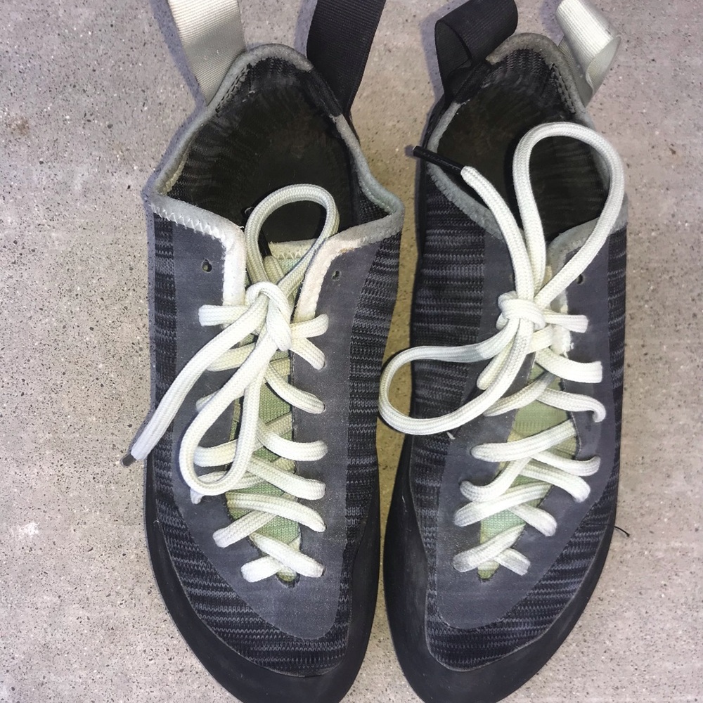 Black diamond climbing shoes